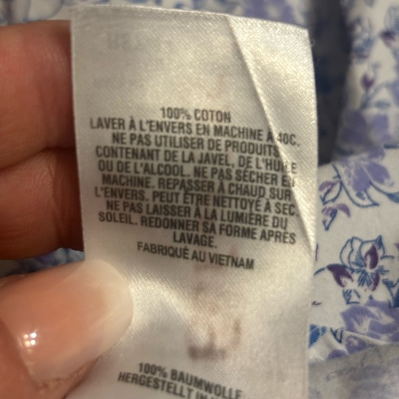 TED BAKER Endurance 100% Cotton Floral Button Down Shirt - Picture 8 of 13